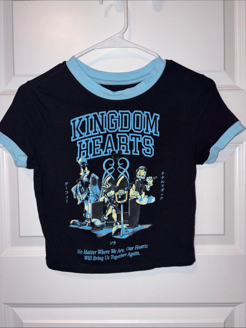 Kingdom Hearts Cropped Baby Tee